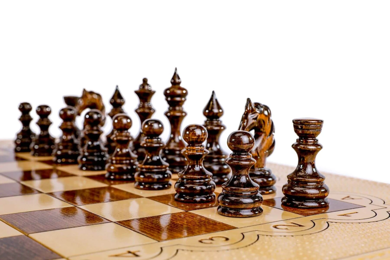 Coffret Jeu D'Échecs Et Backgammon 10 Coffret Jeu D'Échecs Et Backgammon – Image 8