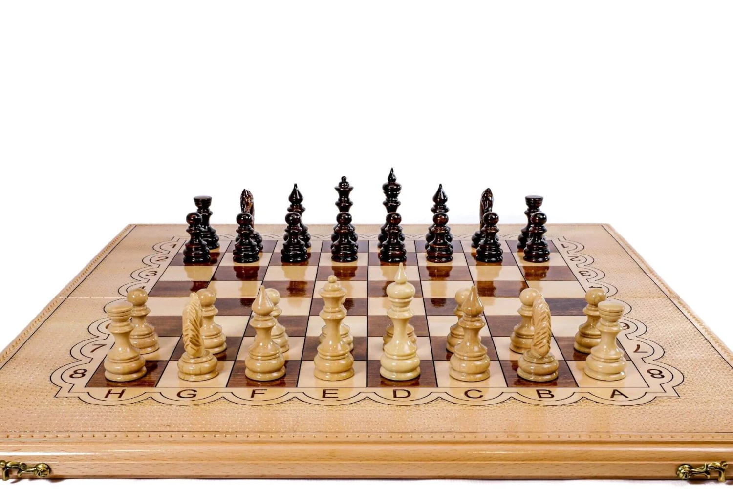 Coffret Jeu D'Échecs Et Backgammon 8 Coffret Jeu D'Échecs Et Backgammon – Image 6