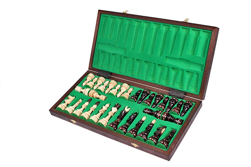 Jeu D'Échecs Style Indien Grande Taille 4 Jeu D'Échecs Style Indien Grande Taille – Image 2