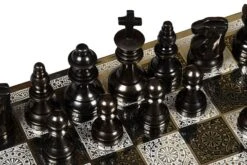 Jeu D'Échecs En Laiton 15 Jeu D'Échecs En Laiton -Internationalité Échecs Magasin jeu dechecs laiton reine