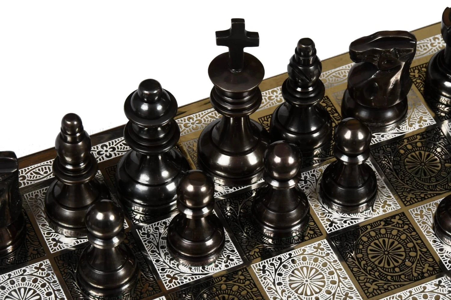Jeu D'Échecs En Laiton 8 Jeu D'Échecs En Laiton – Image 6