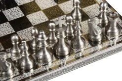 Jeu D'Échecs En Laiton 16 Jeu D'Échecs En Laiton -Internationalité Échecs Magasin jeu dechecs laiton roi