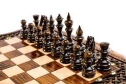Jeu D'Échecs Médiéval -Internationalité Échecs Magasin jeu dechecs medieval hetre