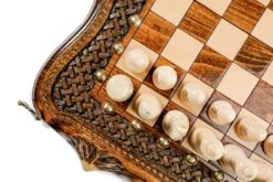 Jeu D'Échecs Médiéval -Internationalité Échecs Magasin jeu dechecs medieval pliable