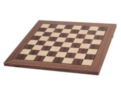 Jeu D'Échecs 55x55 Cm En Bois De Noyer -Internationalité Échecs Magasin jeu dechecs noyer plateau transformed