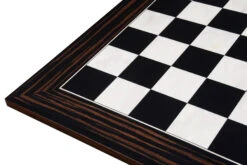 Plateau D'Échecs Tigré En Bois De Peuplier Et Érable -Internationalité Échecs Magasin jeu dechecs seul artisanal