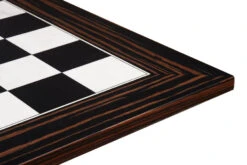 Plateau D'Échecs Tigré En Bois De Peuplier Et Érable -Internationalité Échecs Magasin jeu dechecs seul pions