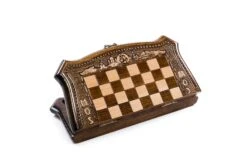 Jeu D'Échecs Soviétique En Bois -Internationalité Échecs Magasin jeu dechecs sovietique pliable
