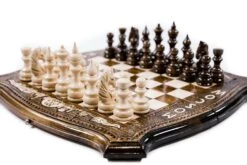 Jeu D'Échecs Soviétique En Bois -Internationalité Échecs Magasin jeu dechecs sovietique reine