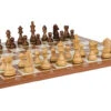 Jeu D'Échecs Sur Mesure En Bois D'Acajou -Internationalité Échecs Magasin jeu dechecs sur mesure