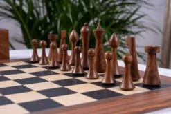Jeu D'Échecs Moderne Minimaliste En Bois 17 Jeu D'Échecs Moderne Minimaliste En Bois -Internationalité Échecs Magasin jeu echecs bois minimaliste tours