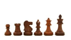 Jeu D'Échecs Fait à La Main En Bois De Rose -Internationalité Échecs Magasin jeu echecs bois rose fait main noir