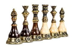 Jeu D'Échecs En Bronze -Internationalité Échecs Magasin jeu echecs bronze fou