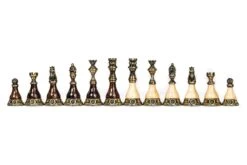 Jeu D'Échecs En Bronze -Internationalité Échecs Magasin jeu echecs bronze pions et tours