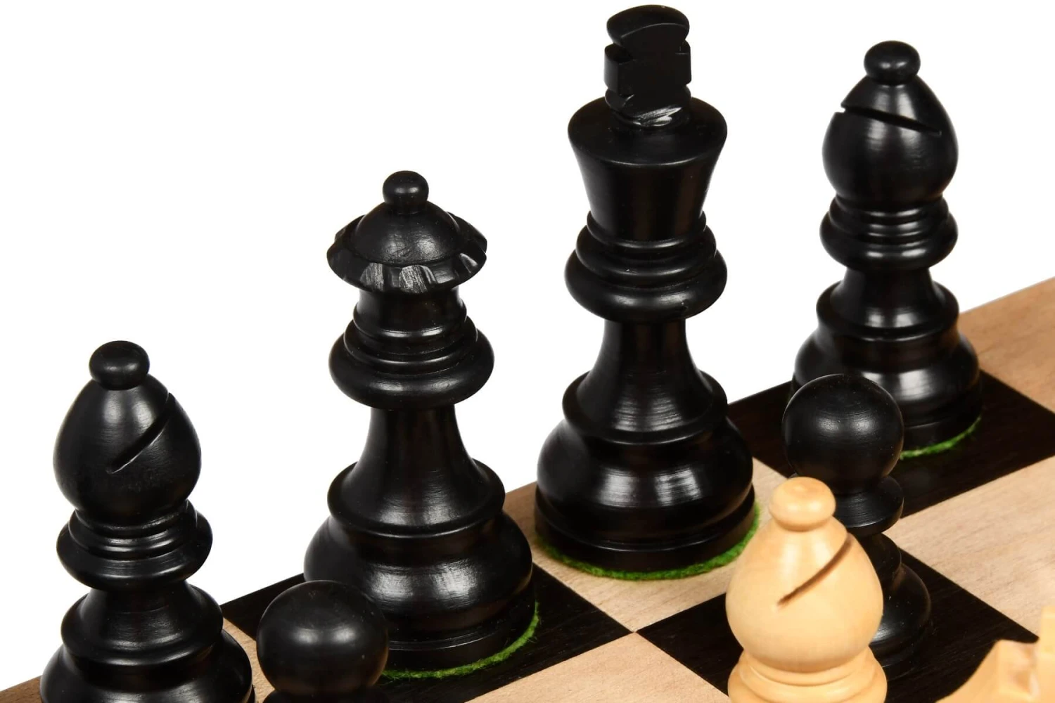Jeu D'échecs En Buis Ebonisé 8 Jeu D'échecs En Buis Ebonisé – Image 6