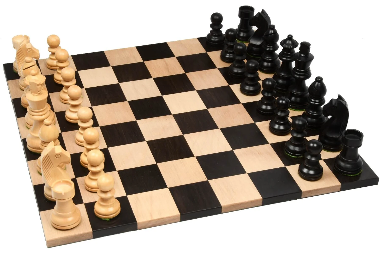 Jeu D'échecs En Buis Ebonisé 12 Jeu D'échecs En Buis Ebonisé – Image 10