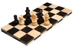 Jeu D'échecs En Buis Ebonisé 18 Jeu D'échecs En Buis Ebonisé -Internationalité Échecs Magasin jeu echecs en buis plateau