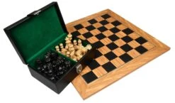 Coffret De Luxe Avec Peinture Originale -Internationalité Échecs Magasin jeu echecs peinture marbre