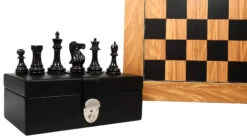Coffret De Luxe Avec Peinture Originale -Internationalité Échecs Magasin jeu echecs peinture peint