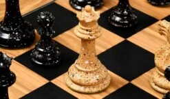 Coffret De Luxe Avec Peinture Originale -Internationalité Échecs Magasin jeu echecs peinture rieine