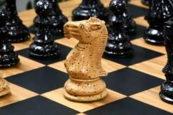 Coffret De Luxe Avec Peinture Originale -Internationalité Échecs Magasin jeu echecs peinture roi