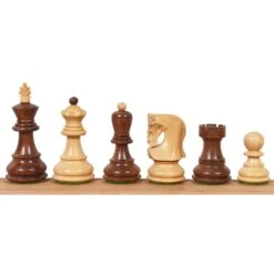 Pièces D'Échecs Royales En Bois De Sesham -Internationalité Échecs Magasin jeu echecs pieces royales bois