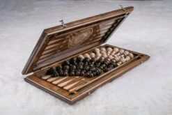 Jeu D'échecs Pliable Et Son échiquier -Internationalité Échecs Magasin jeu echecs pliable backgammon
