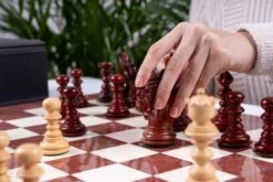 Jeu D’échecs Renaissance En Bois Rose Et Frêne (Haute Brillance) -Internationalité Échecs Magasin jeu echecs renaissance jeux