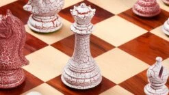 Jeu D'Échecs Rose Craquelé 13 Jeu D'Échecs Rose Craquelé -Internationalité Échecs Magasin jeu echecs rose bois de rose