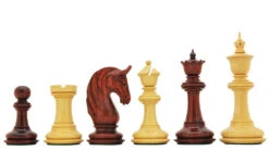 Jeu D'échecs Rouge Et Blanc Ivoire