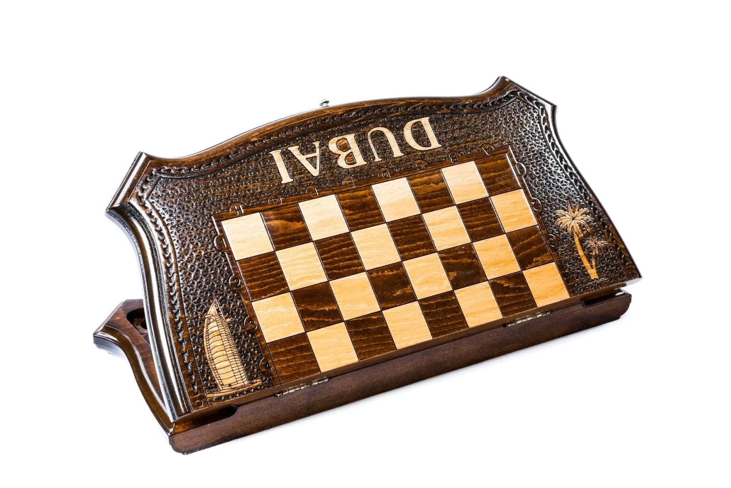 Joli Jeu D'Échecs En Bois 8 Joli Jeu D'Échecs En Bois – Image 6