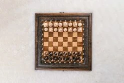 Petit Échiquier En Bois Et Son Jeu D'Échecs 11 Petit Échiquier En Bois Et Son Jeu D'Échecs -Internationalité Échecs Magasin petit echiquier en bois cavalier