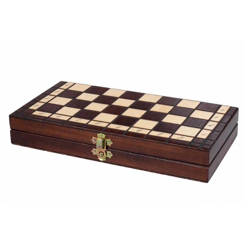 Petit Jeu D'Échecs En Bois 8 Petit Jeu D'Échecs En Bois – Image 6
