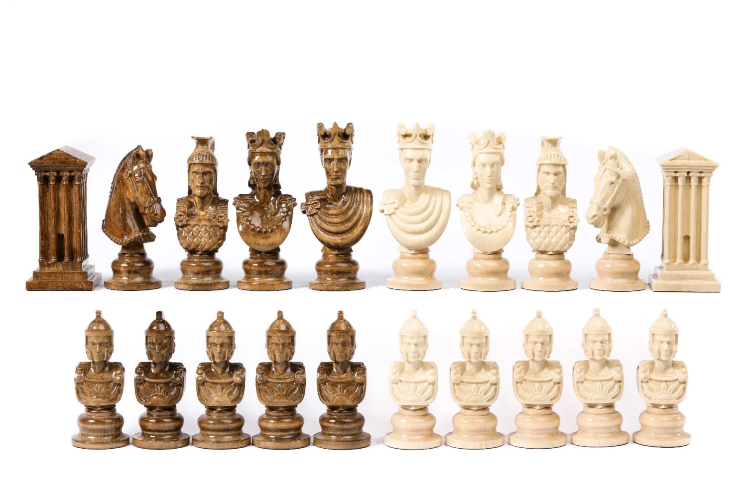 Pièces D'Échecs De Luxe 3 Pièces D'Échecs De Luxe