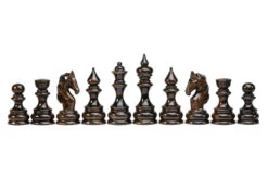 Pièces D'Échiquier En Bois -Internationalité Échecs Magasin pieces dechiquier pions noirs