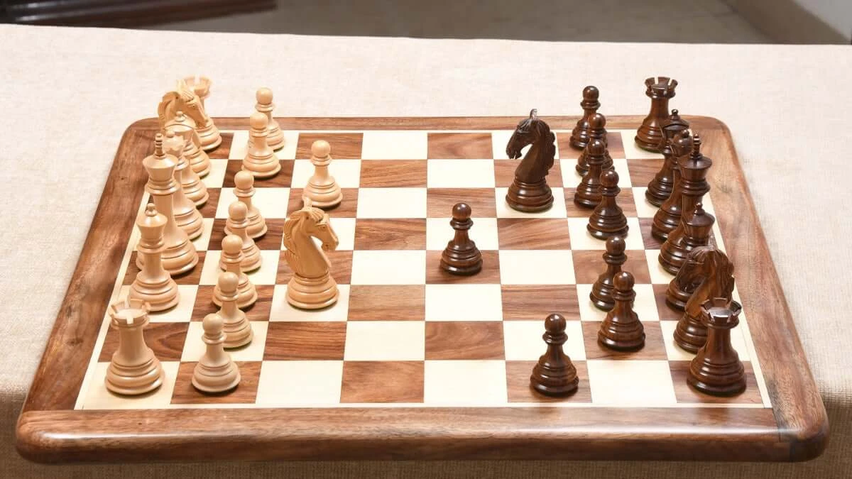 Pièces D'Échecs Anglaises Staunton 9 Pièces D'Échecs Anglaises Staunton – Image 7