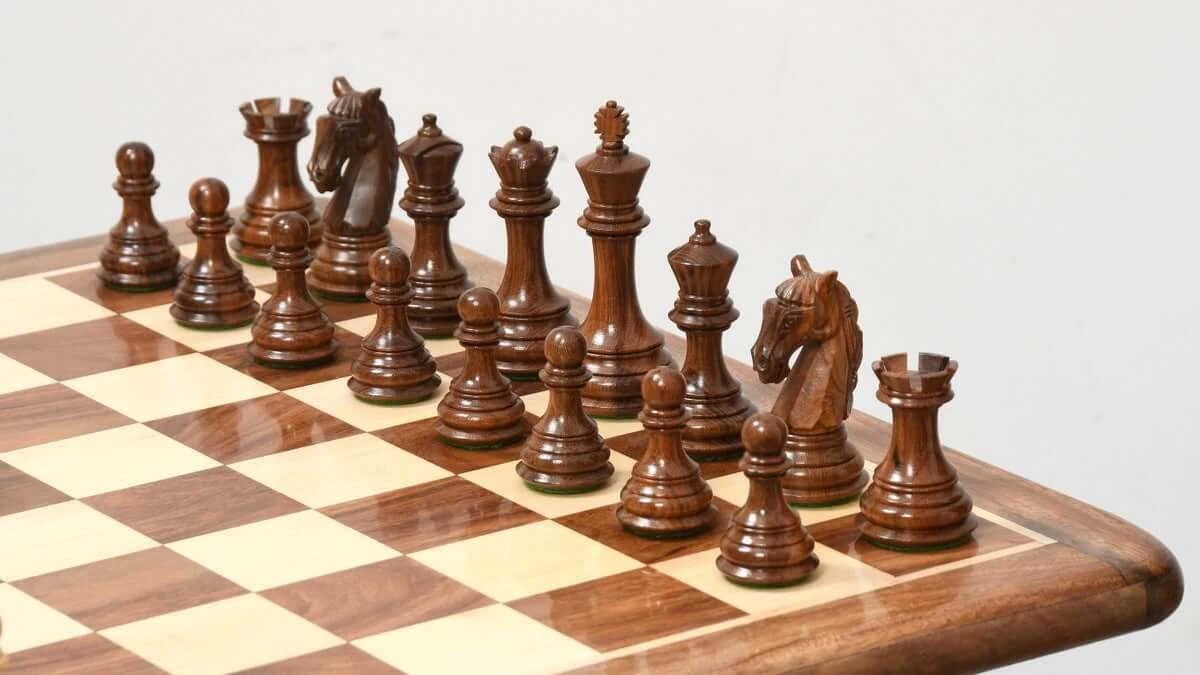 Pièces D'Échecs Anglaises Staunton 11 Pièces D'Échecs Anglaises Staunton – Image 9