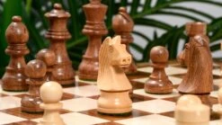 Pièces D'Échecs En Bois Exotique -Internationalité Échecs Magasin pieces echecs exotiques pions