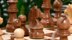 Pièces D'Échecs En Bois Exotique -Internationalité Échecs Magasin pieces echecs exotiques roi