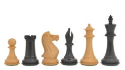 Pièces D'Échecs En Bois Tourné