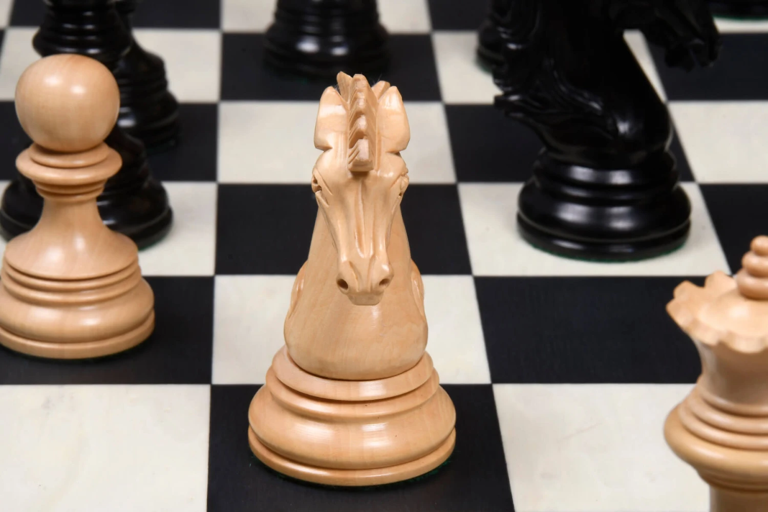 Pions Jeu D'Échecs En Bois 6 Pions Jeu D'Échecs En Bois – Image 4