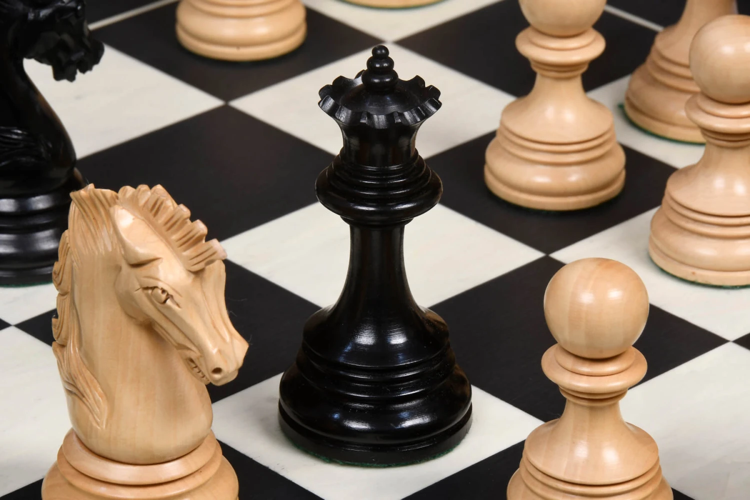 Pions Jeu D'Échecs En Bois 10 Pions Jeu D'Échecs En Bois – Image 8