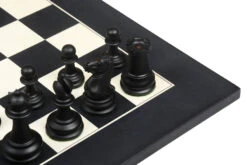 Pions D'Échiquier En Ébène -Internationalité Échecs Magasin pions dechiquier artisanal