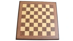Plateau Échiquier En Bois De Noyer Et D'Érable -Internationalité Échecs Magasin plateau echiquier en bois de noyer